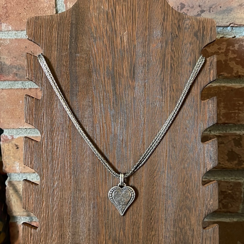 Brighton Ophelia French Quarter Heart Necklace - Picture 1 of 6